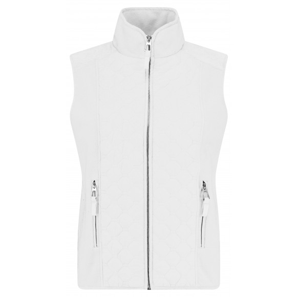 Bloomings - Wit | Dames | Gilet | Wit | S | regular | Kamst mode