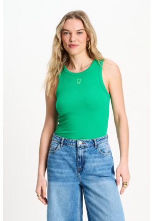 Pom Amsterdam - Groen | Dames | Top | Groen | 46 | regular | Kamst mode