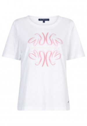 Red Button - Wit | unisex | Top | Wit | XL | regular | Kamst mode