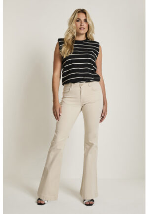 Para Mi - Zand | unisex | Jeans | Zand | 38 | regular | Kamst mode