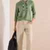 Shirt met 3/4-mouwen