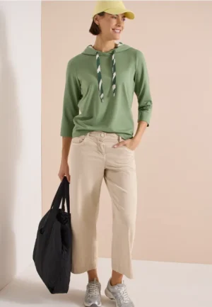 Shirt met 3/4-mouwen