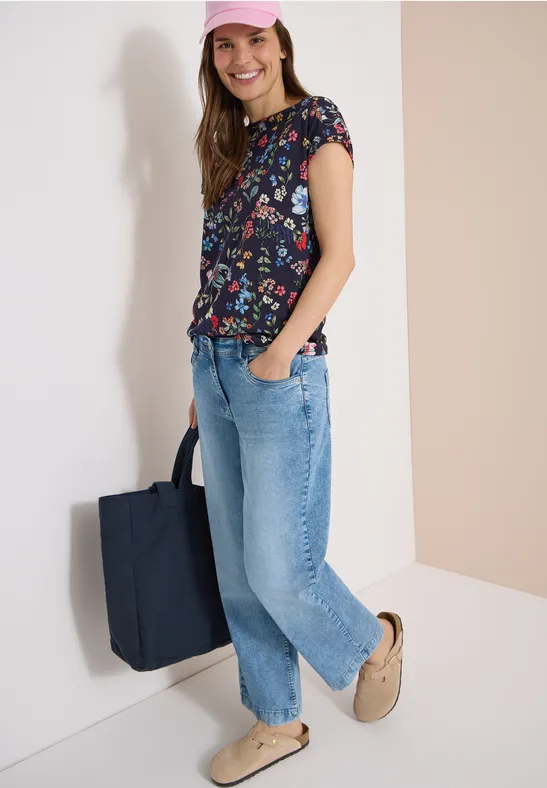 Shirt met bloemenprint