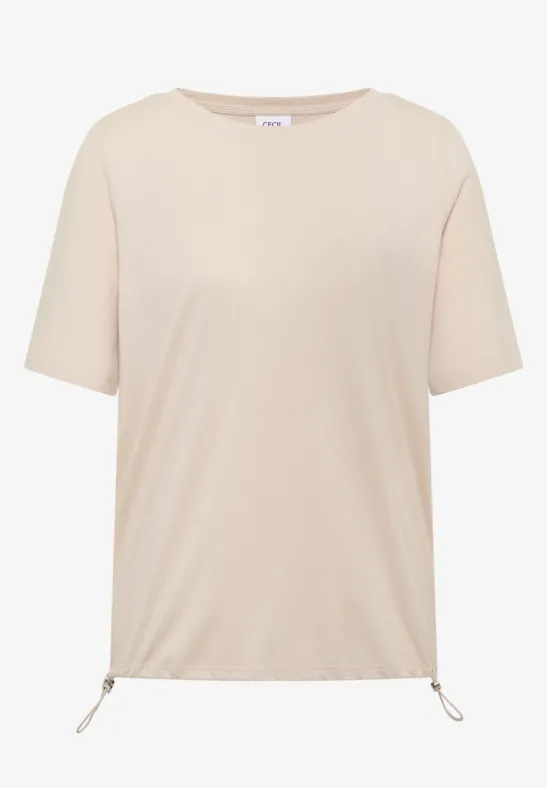 Shirt met koorden aan de zijkant - Afbeelding 2