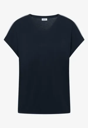 Alternative view of Shirt met korte mouwen en banddetail