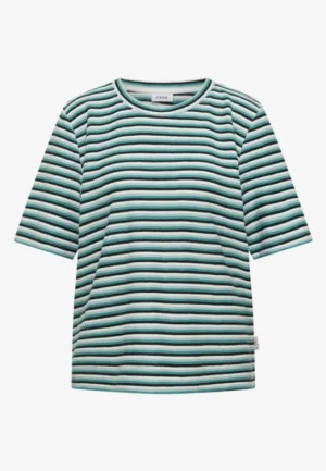 Alternative view of Shirt met textuur en strepen