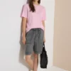 Shorts met Wide Leg pijpen en een Loose Fit pasvorm