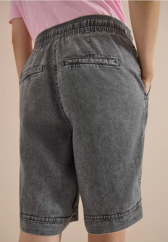 Shorts met Wide Leg pijpen en een Loose Fit pasvorm - Afbeelding 3