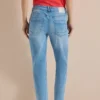 Straight Leg jeans met klinknageldetails - Afbeelding 3