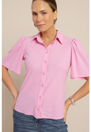 Studio Anneloes - Roze | Dames | Blouse | Roze | S | regular | Kamst mode