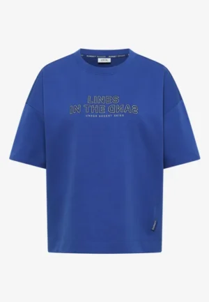 Alternative view of Sweatshirt met korte mouwen en borduursel