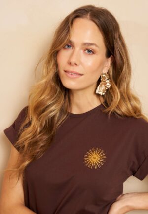 T-shirt Anna | Brown
