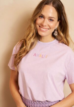 T-shirt Charlie | Lila