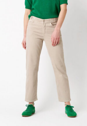 Toni | Relaxed - Zand | unisex | Broek | Zand | 48 | regular | Kamst mode
