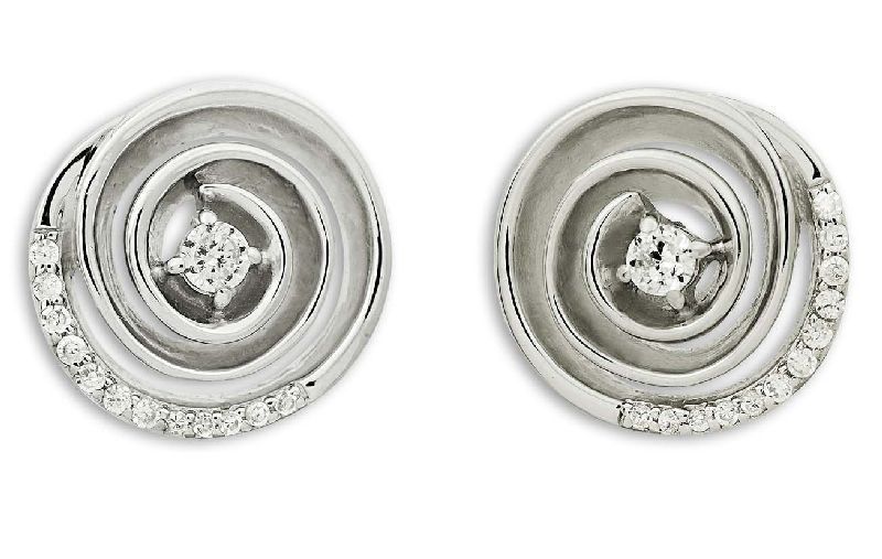 Orphelia Dames 925 Sterling Zilveren Oorbellen - Zilver ZO-5842 - Afbeelding 2