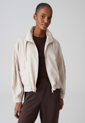 Opus - Wit | unisex | Jasje | Wit | 34 | regular | Kamst mode