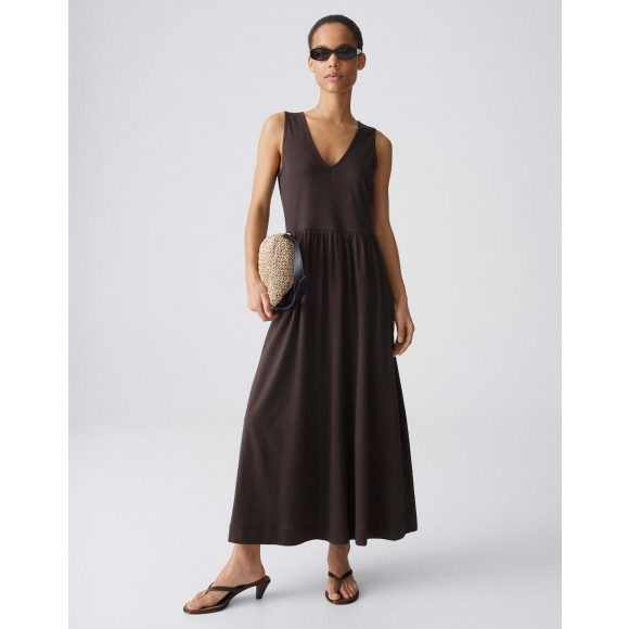 Opus - Bruin | unisex | Jurk | Bruin | 38 | regular | Kamst mode