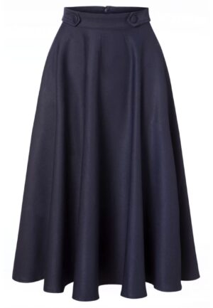 Banned Di Di Swing Skirt Night Blue -XL