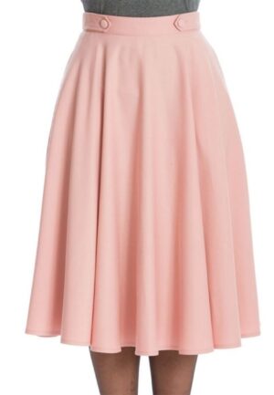 Banned Di Di Swing Skirt Pink-XL