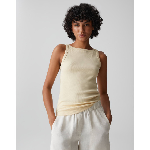 Opus - Geel | unisex | Top | Geel | 44 | regular | Kamst mode