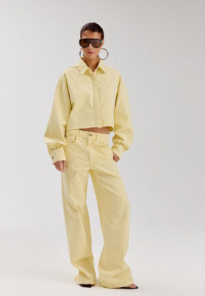 Harper & Yve - Geel | Dames | Broek | Geel | 27 | regular | Kamst mode