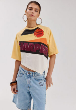 Harper & Yve - Geel | Dames | Top | Geel | XXL | regular | Kamst mode