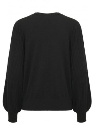 Kaffe - Zwart | unisex | Trui | Zwart | L | regular | Kamst mode