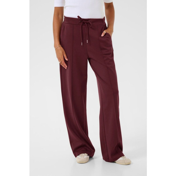 Kaffe - Rood | unisex | Broek | Rood | S | regular | Kamst mode