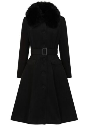 Hearts & Roses Matilda Swing Coat Black-S | 25% korting