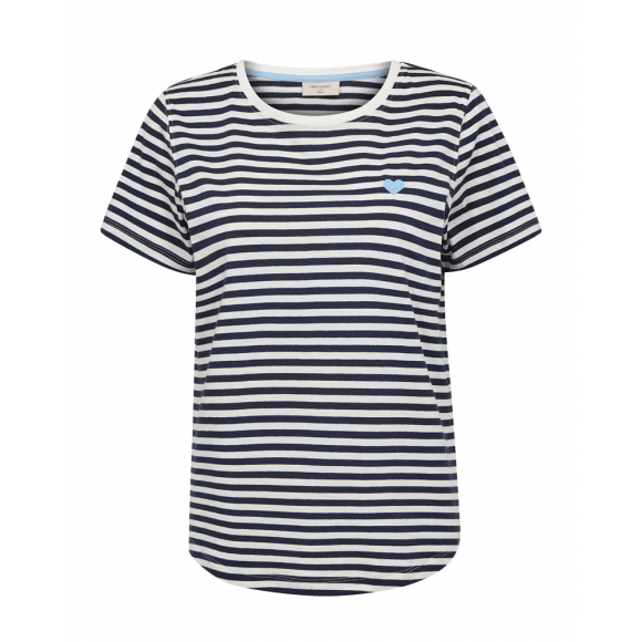FreeQuent - Blauw | Dames | Top | Blauw | L | regular | Kamst mode