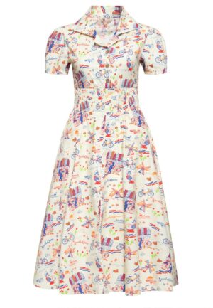 Queen Kerosin Amsterdam Swing Dress-XL