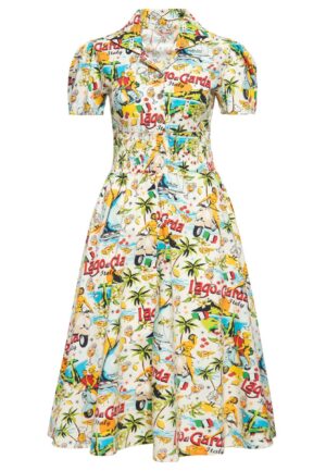 Queen Kerosin Lake Di Garda Swing Dress -XXXL
