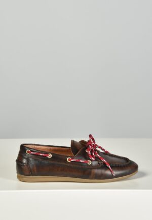 Toral loafers TL-KIMANA/GOLD cuero