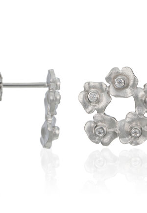 Alternative view of Orphelia Dames 925 Sterling Zilveren Stud Oorbellen - Zilver ZO-5245