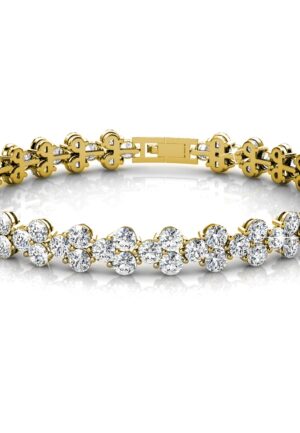 Prinsessenarmbanden - Goud en kristal