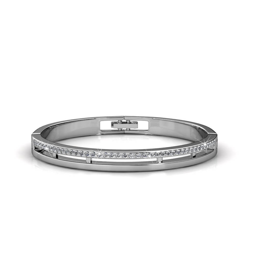 Elegante armbanden - Zilver en kristal
