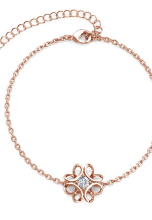 Narcissenarmbanden - Roségoud en kristal