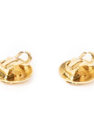Alternative view of CC Crown Round Clip On Earrings  Oorbellen