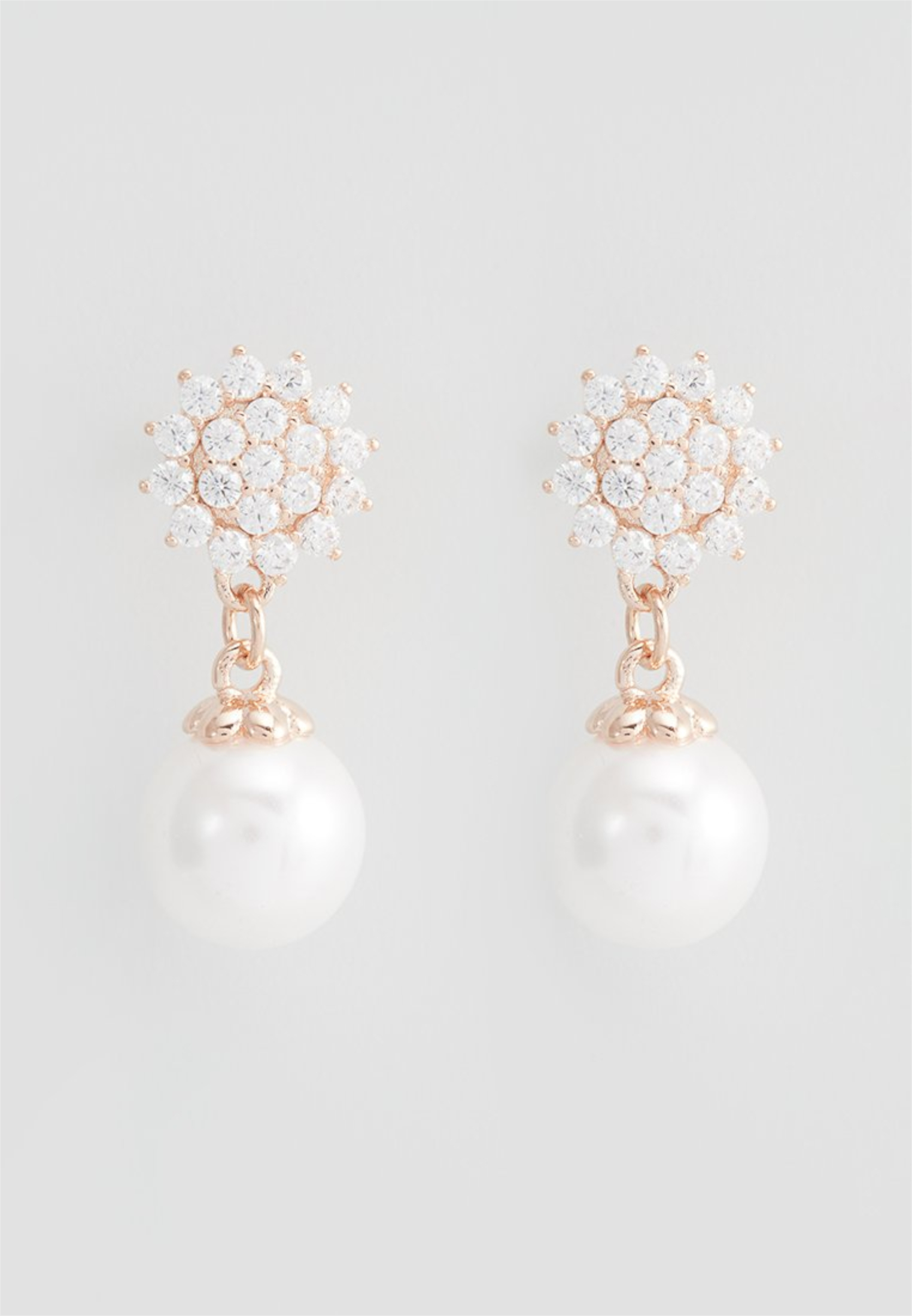 US Polo Assn Jewellery Soleil Roségouden Oorbellen