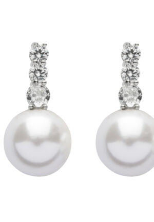 US Polo Assn Jewellery Mila Rhodium Oorbellen