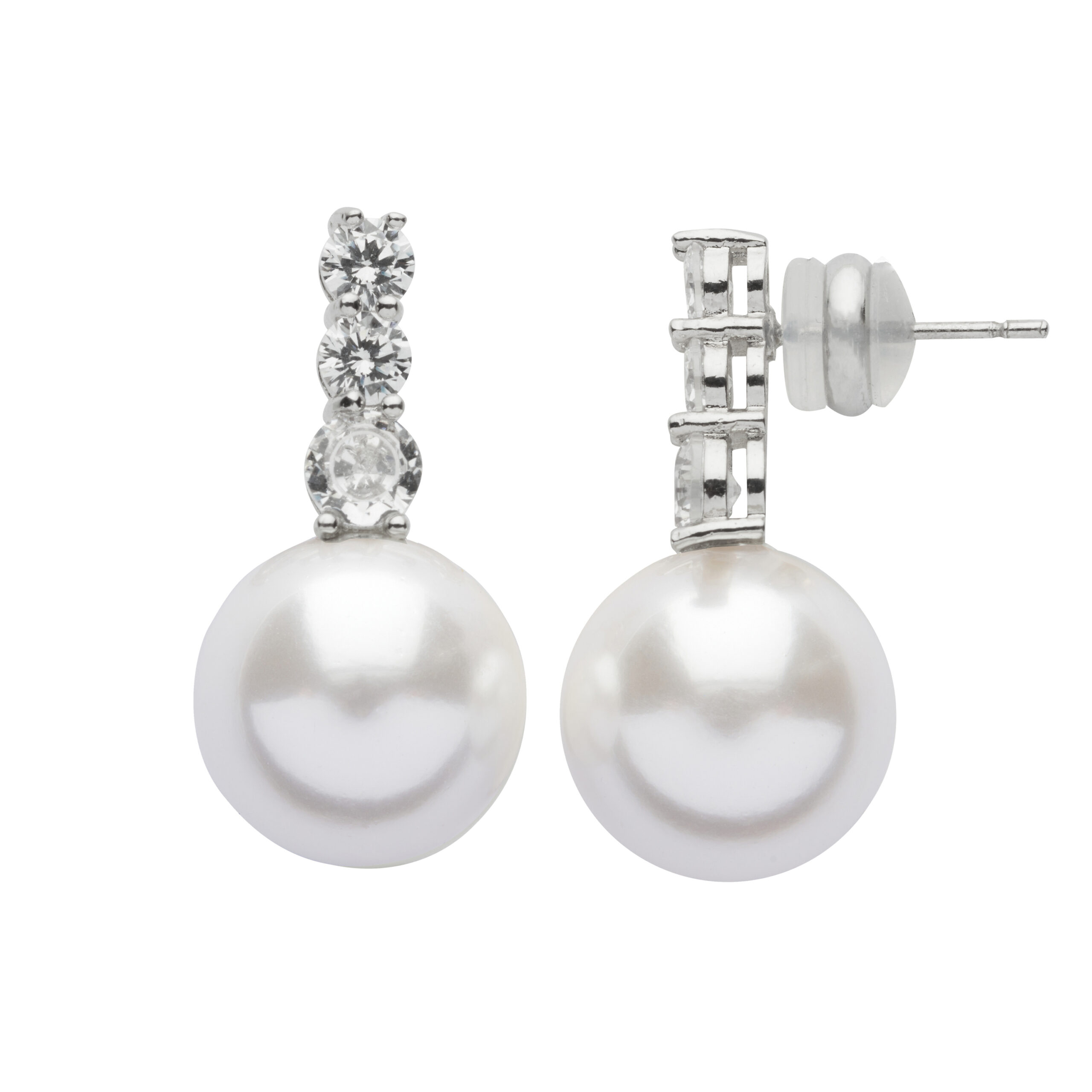 US Polo Assn Jewellery Mila Rhodium Oorbellen - Afbeelding 2