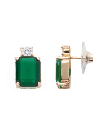 Alternative view of US Polo Assn Jewellery Emy Geelgouden Oorbellen