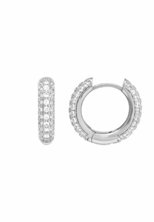 US Polo Assn Sieraden Sylvie Rhodium Oorbellen
