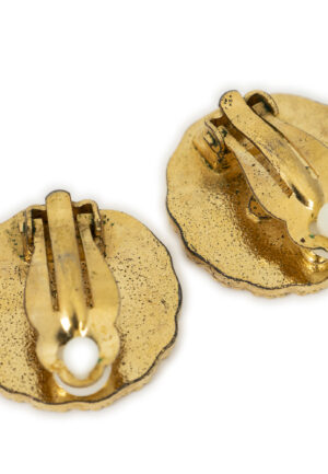 Alternative view of CC Round Clip On Earrings  Oorbellen