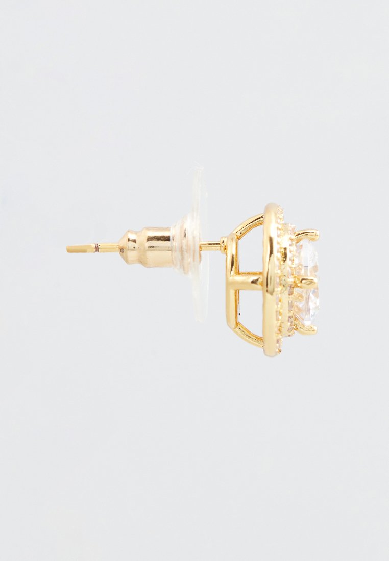 US Polo Assn Jewellery Cristal Geelgouden Oorbellen - Afbeelding 2