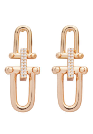 US Polo Assn Jewellery Lucille Geelgouden Oorbellen