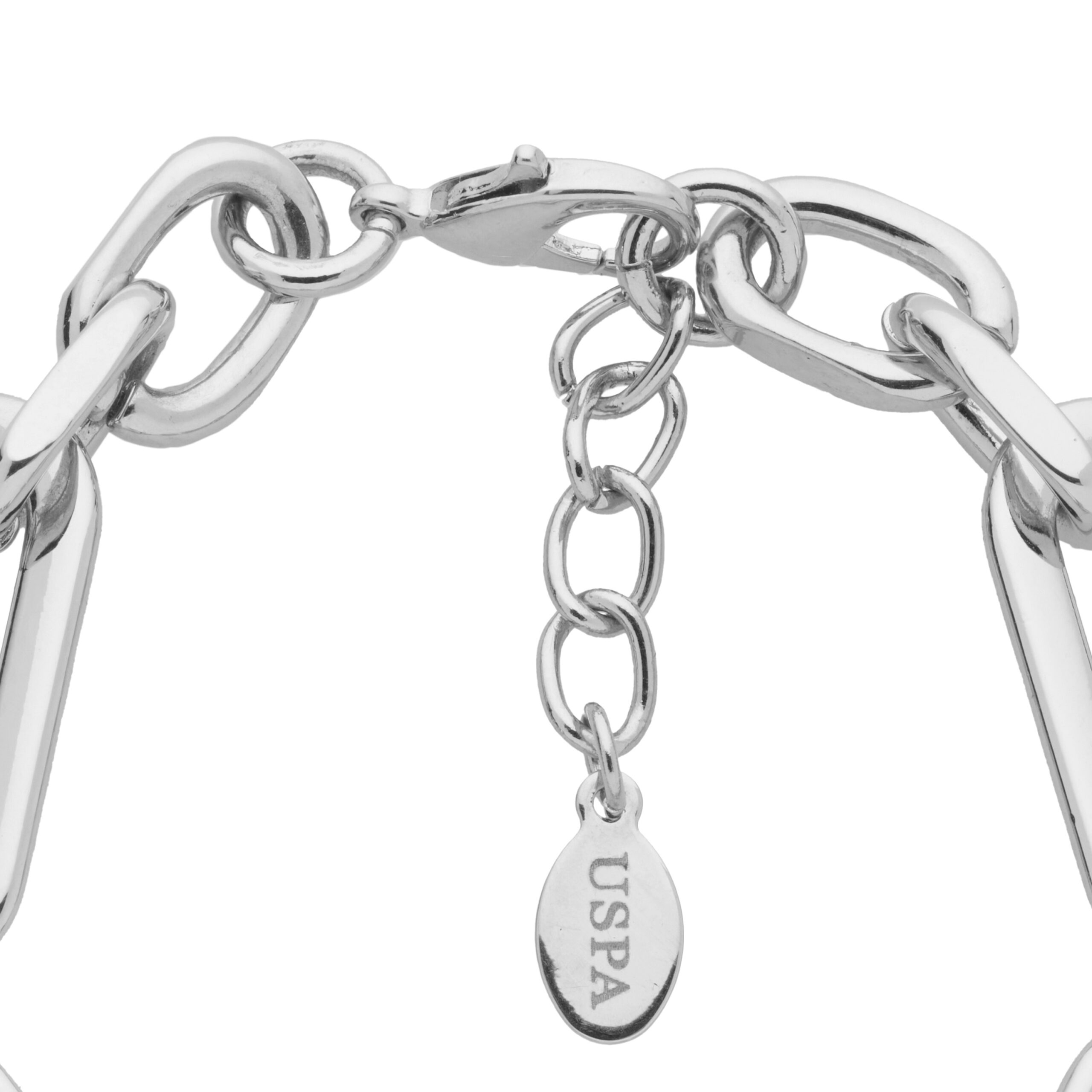 US Polo Assn Jewellery Blair Rhodium Armband - Afbeelding 2