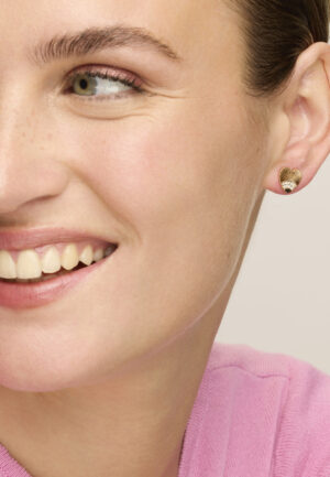 Alternative view of Luxenter Oorbellen met Glimmende Zirkonia 18k goud afwerking - Kripo