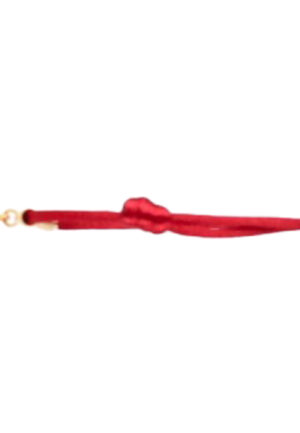 Alternative view of Bvlgari Divas' Dream-armband in rood katoen