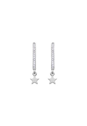 Luxenter Rhodium Vergulde Briljant Zirkonia Oorbellen - Shimo